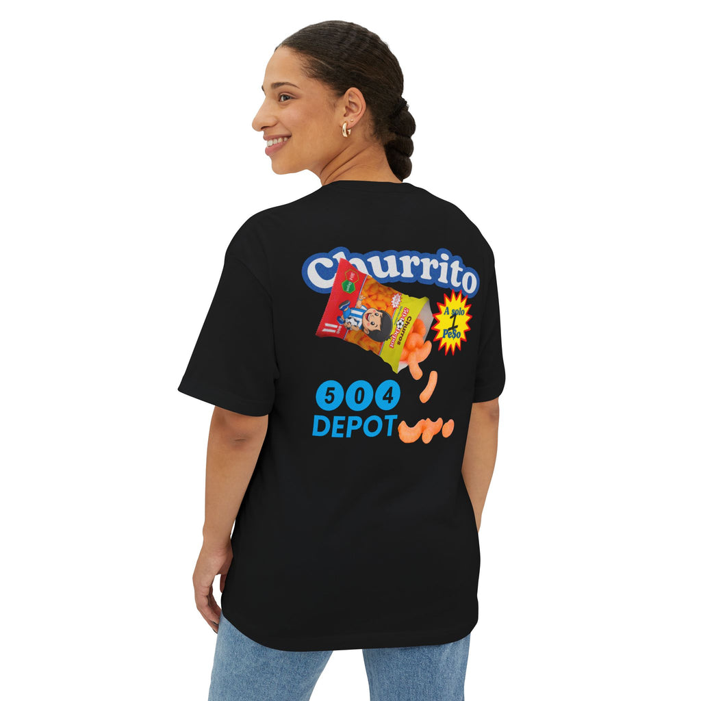 Camiseta churro oversized