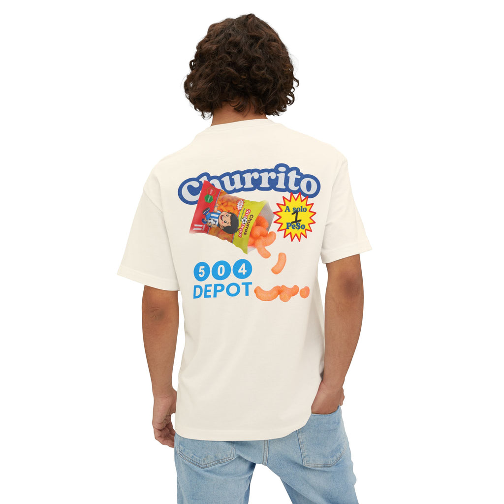 Camiseta churro oversized
